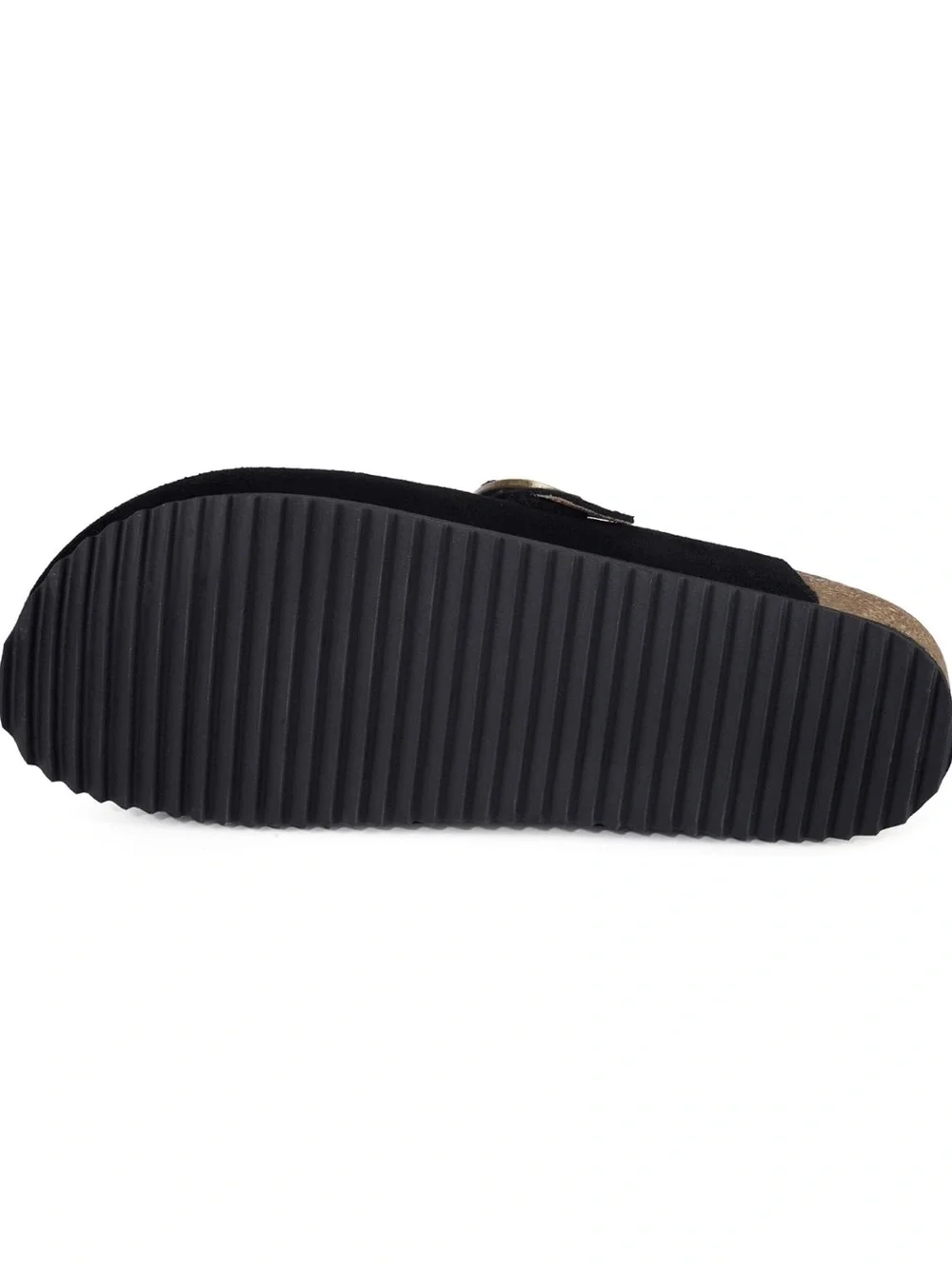 NEW Intini Genuine Suede Clogs Womens Mens Cork Footbed Sandals Potato Shoes